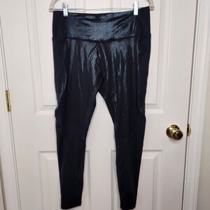 Curves N CombatBoots Shiny Leggings Size XXL Black
